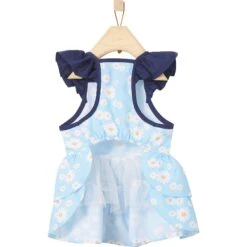Frisco Blue Daisies Dog & Cat Dress -Blue Buffalo Shop 249045 PT4. AC SS1800 V1644448054