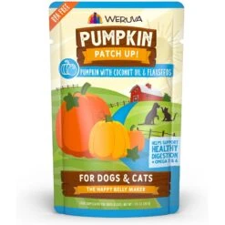 Weruva Pumpkin Patch Up! Pumpkin With Coconut Oil & Flaxseeds Dog & Cat Wet Food Supplement