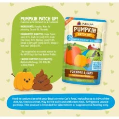 Weruva Pumpkin Patch Up! Pumpkin With Coconut Oil & Flaxseeds Dog & Cat Wet Food Supplement -Blue Buffalo Shop 252857 PT7. AC SS1800 V1600385507