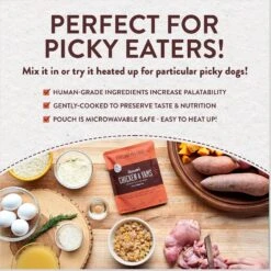 Portland Pet Food Company Tuxedo's Chicken & Yams Homestyle Wet Dog Food Topper, 9-oz Pouch, Case Of 4 15 Portland Pet Food Company Tuxedo's Chicken & Yams Homestyle Wet Dog Food Topper, 9-oz Pouch, Case Of 4 -Blue Buffalo Shop 252877 PT4. AC SS1800 V1693247580