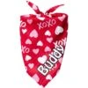 Frisco XOXO Hearts Personalized Dog & Cat Bandana -Blue Buffalo Shop 254203 MAIN. AC SS1800 V1632494775