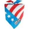 Frisco Americana Personalized Dog & Cat Bandana -Blue Buffalo Shop 254239 MAIN. AC SS1800 V1619558522