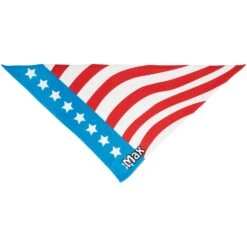 Frisco Americana Personalized Dog & Cat Bandana -Blue Buffalo Shop 254239 PT3. AC SS1800 V1619559514