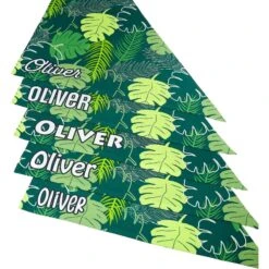 Frisco Tropical Palms Personalized Dog & Cat Bandana -Blue Buffalo Shop 254259 PT4. AC SS1800 V1632423977