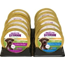 Health Extension Little Cups Chicken & Turkey Recipe Variety Pack Grain-Free Wet Puppy Food -Blue Buffalo Shop 259011 PT1. AC SS1800 V1607159550