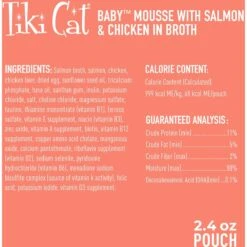 Tiki Cat Luau Velvet Mousse Salmon & Chicken In Broth Wet Kitten Food, 2.4-oz, Case Of 12 13 Tiki Cat Luau Velvet Mousse Salmon & Chicken In Broth Wet Kitten Food, 2.4-oz, Case Of 12 -Blue Buffalo Shop 259096 PT2. AC SS1800 V1700598868