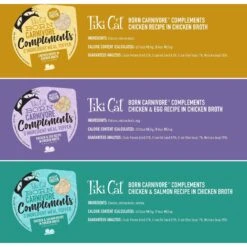 Tiki Cat Born Carnivore Complements Variety Pack Grain-Free Wet Cat Food Topper, 2.1-oz, Case Of 10 13 Tiki Cat Born Carnivore Complements Variety Pack Grain-Free Wet Cat Food Topper, 2.1-oz, Case Of 10 -Blue Buffalo Shop 259116 PT2. AC SS1800 V1701796015