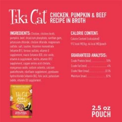 Tiki Cat Aloha Friends Chicken, Pumpkin & Beef Recipe In Broth Grain-Free Wet Cat Food 12 Tiki Cat Aloha Friends Chicken, Pumpkin & Beef Recipe In Broth Grain-Free Wet Cat Food -Blue Buffalo Shop 259140 PT2. AC SS1800 V1657656402