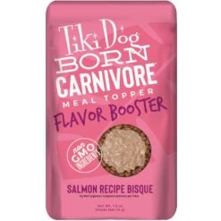 Tiki Dog Born Carnivore Flavor Booster Salmon Bisque Non-GMO Wet Dog Food Topper