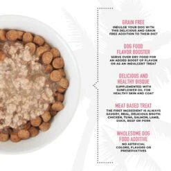 Tiki Dog Born Carnivore Flavor Booster Salmon Bisque Non-GMO Wet Dog Food Topper -Blue Buffalo Shop 259164 PT4. AC SS1800 V1701796139