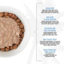 Tiki Dog Born Carnivore Flavor Booster Duck Bisque Non-GMO Wet Dog Food Topper -Blue Buffalo Shop 259166 PT4. AC SS1800 V1701796130