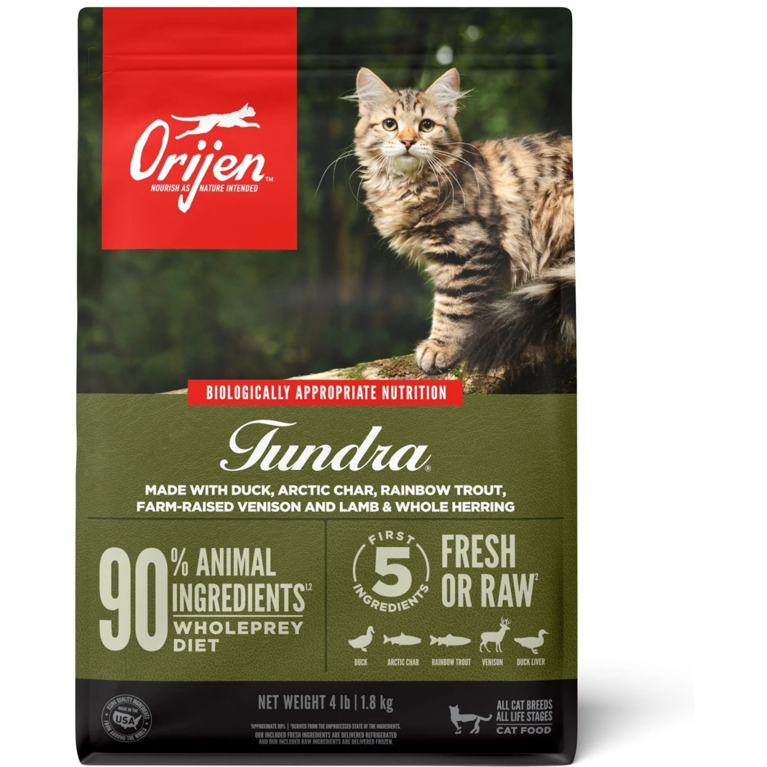ORIJEN Tundra Grain-Free Dry Cat Food 3 ORIJEN Tundra Grain-Free Dry Cat Food