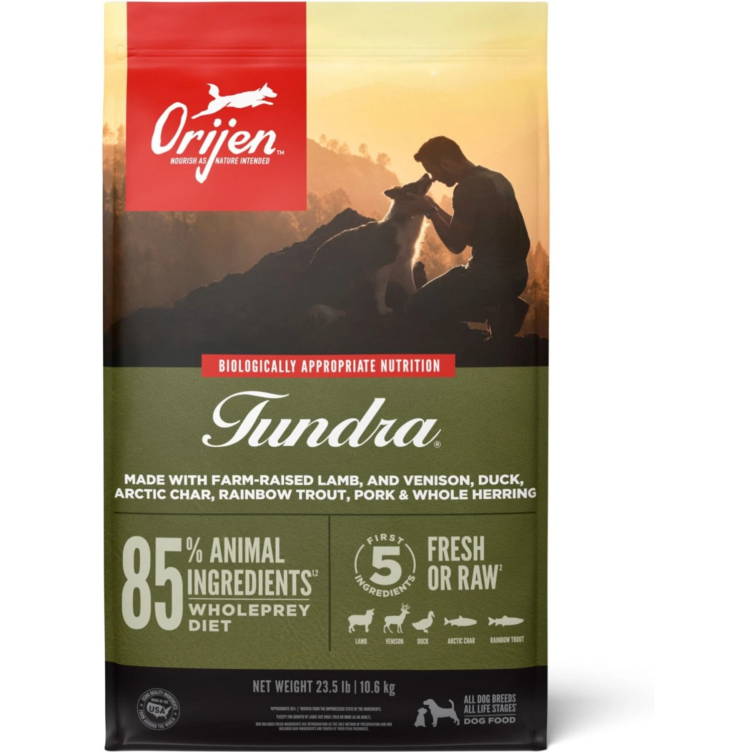 ORIJEN Tundra Grain-Free Dry Dog Food 3 ORIJEN Tundra Grain-Free Dry Dog Food