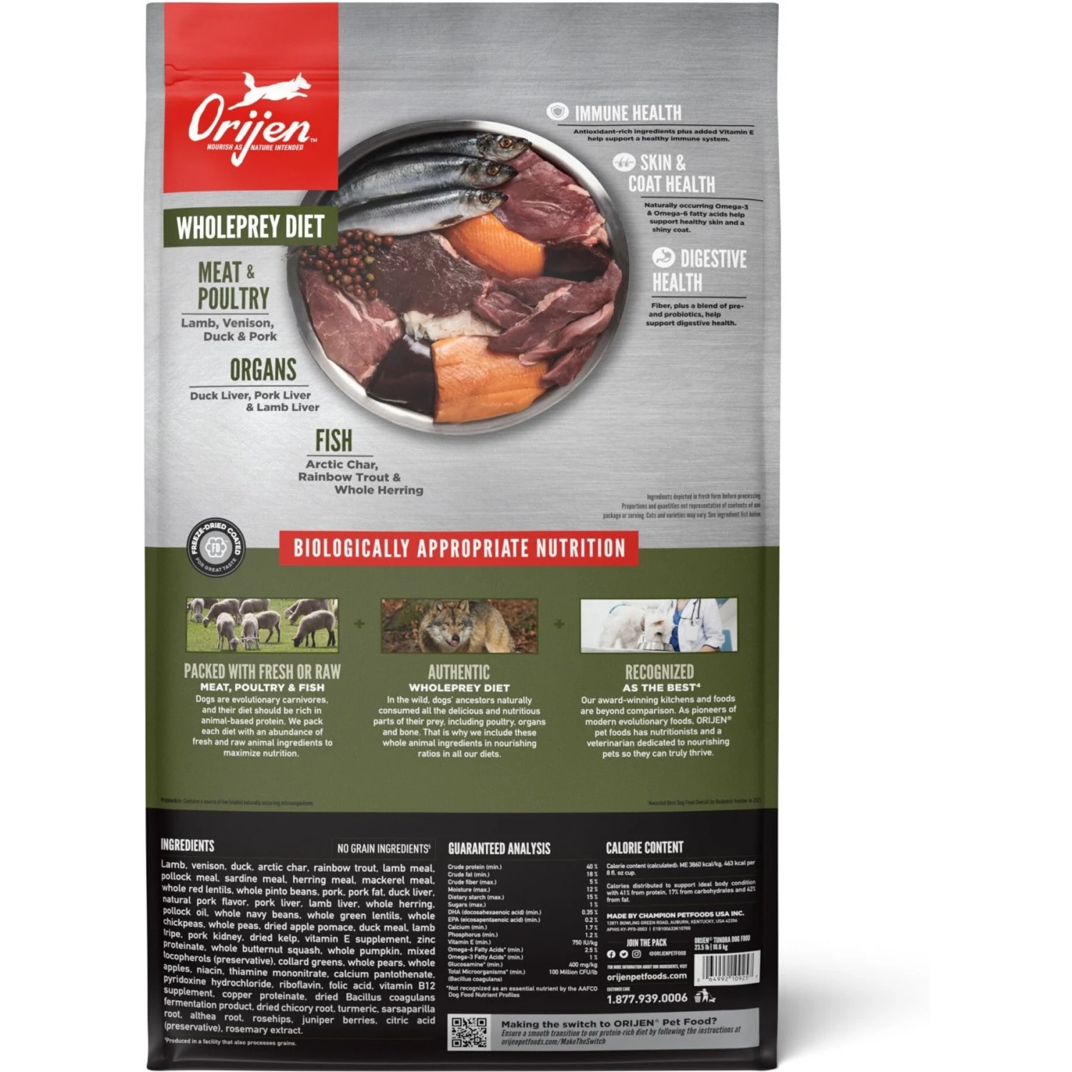 ORIJEN Tundra Grain-Free Dry Dog Food 4 ORIJEN Tundra Grain-Free Dry Dog Food - Image 2