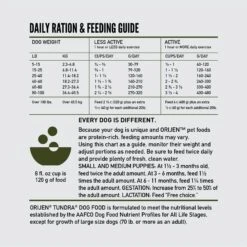 ORIJEN Tundra Grain-Free Dry Dog Food 19 ORIJEN Tundra Grain-Free Dry Dog Food -Blue Buffalo Shop 259555 PT8. AC SS1800 V1685634992