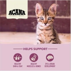 ACANA First Feast High-Protein Kitten Dry Cat Food, 4-lb Bag 15 ACANA First Feast High-Protein Kitten Dry Cat Food, 4-lb Bag -Blue Buffalo Shop 259568 PT4. AC SS1800 V1690999919