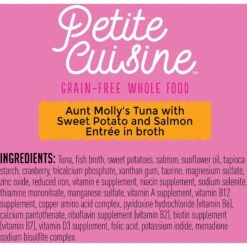 Petite Cuisine Aunt Molly's Tuna With Sweet Potato & Salmon Entree In Broth Grain-Free Wet Cat Food -Blue Buffalo Shop 262253 PT4. AC SS1800 V1606381014