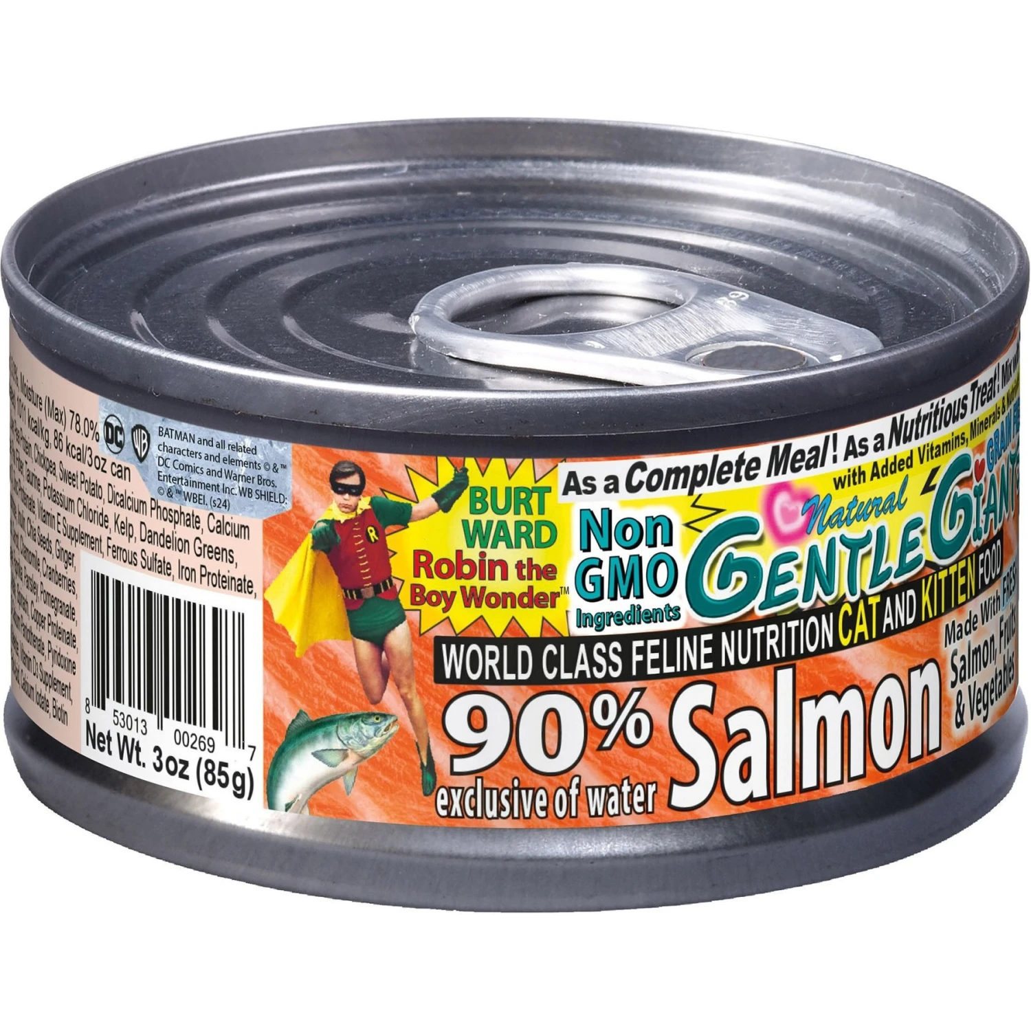 Gentle Giants Natural Non-GMO Salmon Grain-Free Cat & Kitten Canned Cat Food, 3-oz, Case Of 24 5 Gentle Giants Natural Non-GMO Salmon Grain-Free Cat & Kitten Canned Cat Food, 3-oz, Case Of 24 - Image 3