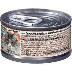 Gentle Giants Natural Non-GMO Salmon Grain-Free Cat & Kitten Canned Cat Food, 3-oz, Case Of 24 13 Gentle Giants Natural Non-GMO Salmon Grain-Free Cat & Kitten Canned Cat Food, 3-oz, Case Of 24 -Blue Buffalo Shop 263202 PT3. AC SS1800 V1690829184