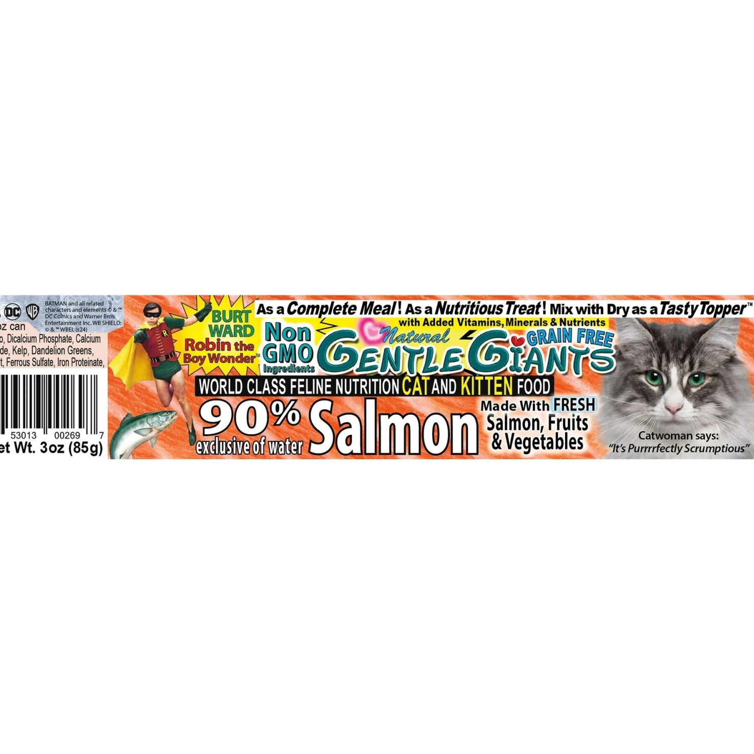 Gentle Giants Natural Non-GMO Salmon Grain-Free Cat & Kitten Canned Cat Food, 3-oz, Case Of 24 8 Gentle Giants Natural Non-GMO Salmon Grain-Free Cat & Kitten Canned Cat Food, 3-oz, Case Of 24 - Image 6