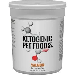 Ketogenic Pet Food Keto Salmon Freeze-Dried Dog & Cat Food, 14.5-oz Canister