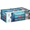 Blue Buffalo Tastefuls Salmon, Chicken, Ocean Fish & Tuna Entrées Variety Pack Pate Wet Cat Food, 3-oz Can, Case Of 12 1 Blue Buffalo Tastefuls Salmon, Chicken, Ocean Fish & Tuna Entrées Variety Pack Pate Wet Cat Food, 3-oz Can, Case Of 12 -Blue Buffalo Shop 264515 MAIN. AC SS1800 V1689356433