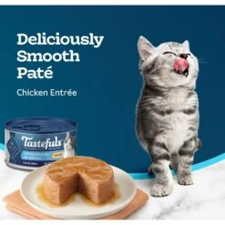Blue Buffalo Tastefuls Chicken Entrée Kitten Pate Wet Cat Food, 3-oz Can, Case Of 24 13 Blue Buffalo Tastefuls Chicken Entrée Kitten Pate Wet Cat Food, 3-oz Can, Case Of 24 -Blue Buffalo Shop 264533 PT3. AC SS1800 V1630736785