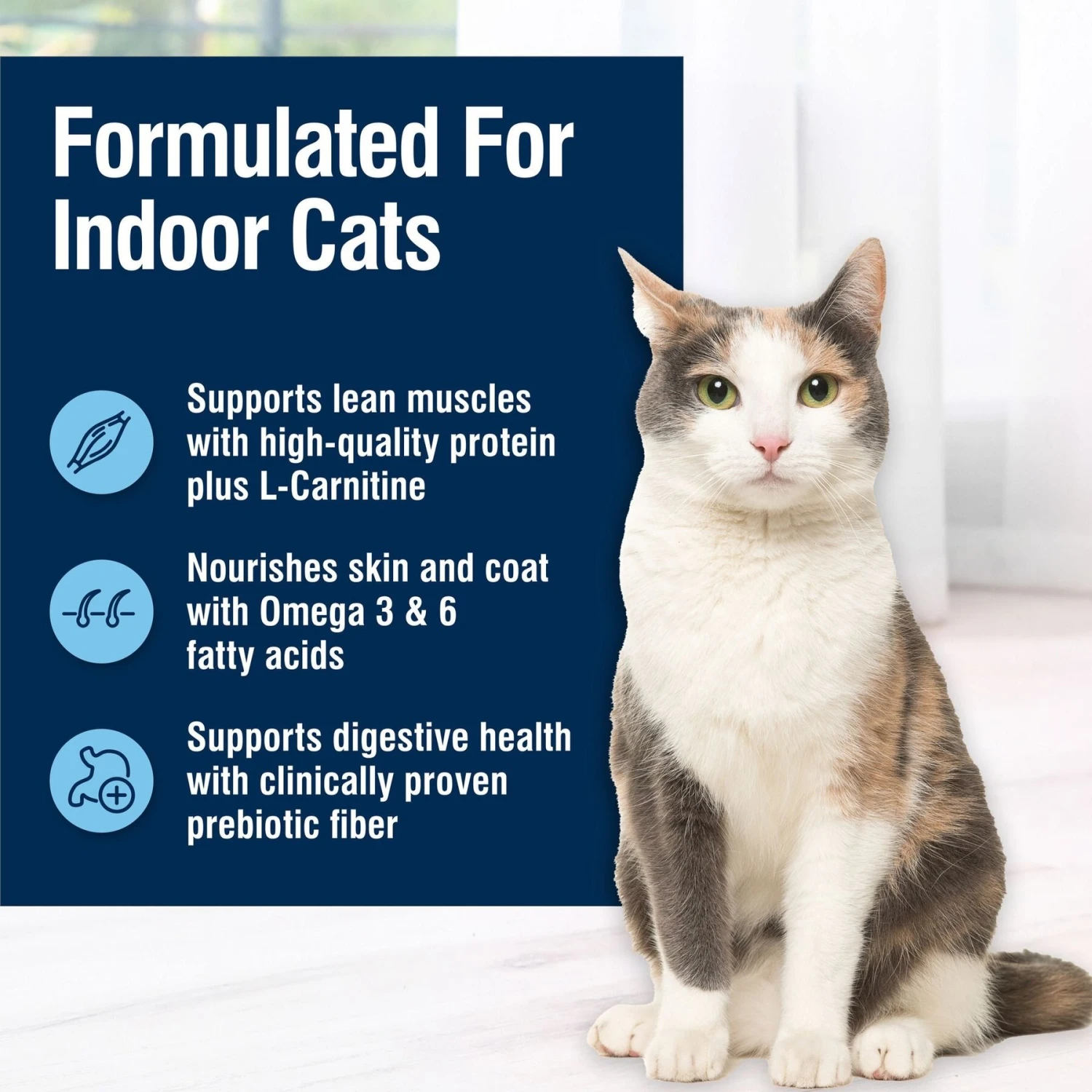 Blue Buffalo True Solutions Fab Feline Natural Indoor Cat Formula Adult Dry Cat Food 6 Blue Buffalo True Solutions Fab Feline Natural Indoor Cat Formula Adult Dry Cat Food - Image 4