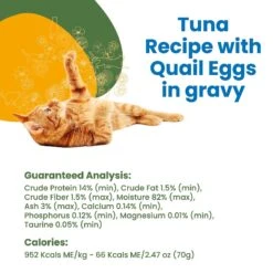 Almo Nature HQS Complete Tuna With Quail Egg Wet Cat Food, 2.47-oz Can, Case Of 12 -Blue Buffalo Shop 264826 PT5. AC SS1800 V1632847575