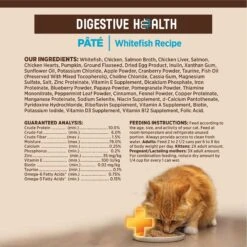 Wellness CORE Digestive Health Whitefish Pate Recipe Grain-Free Wet Cat Food, 3-oz, Case Of 12 -Blue Buffalo Shop 264900 PT8. AC SS1800 V1640205398