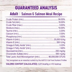 Wellness Complete Health Salmon Adult Dry Cat Food -Blue Buffalo Shop 265111 PT7. AC SS1800 V1636513981