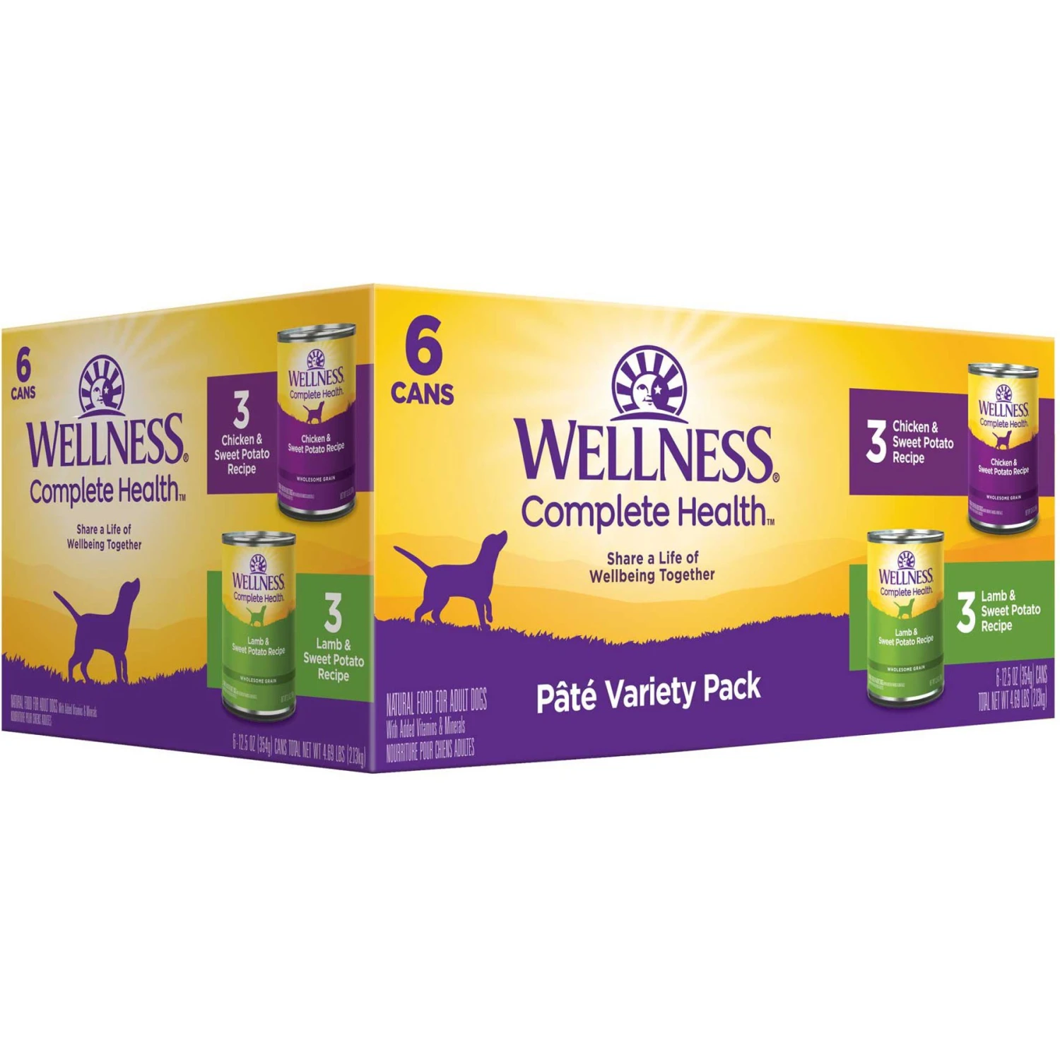 Wellness Complete Health Pate Variety Pack Wet Dog Food 3 Wellness Complete Health Pate Variety Pack Wet Dog Food