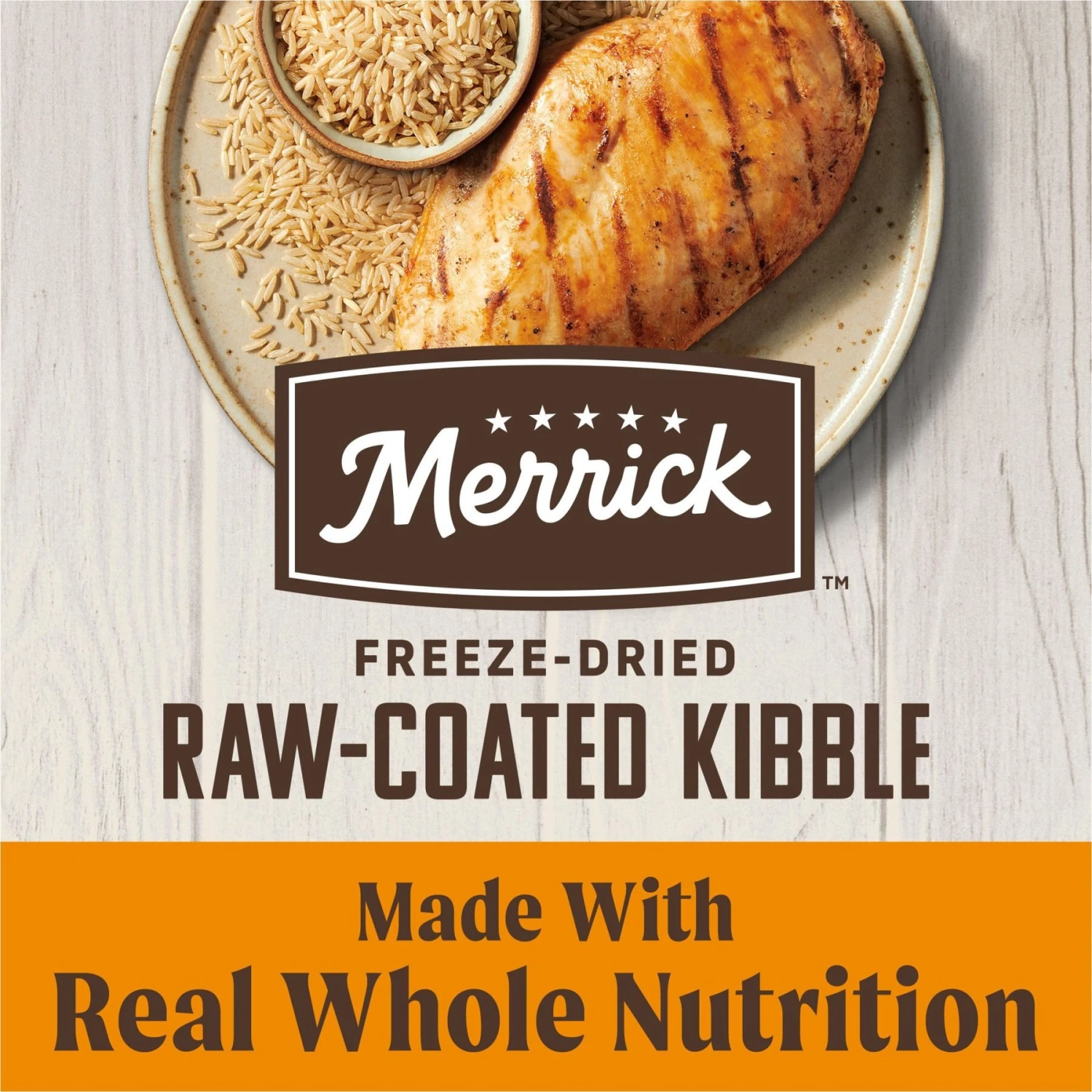 Merrick Healthy Grains Raw-Coated Kibble Real Chicken + Brown Rice Recipe Freeze-Dried Dry Dog Food 7 Merrick Healthy Grains Raw-Coated Kibble Real Chicken + Brown Rice Recipe Freeze-Dried Dry Dog Food - Image 5