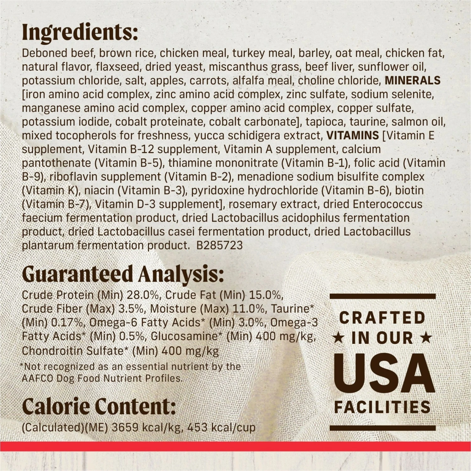 Merrick Healthy Grains Raw-Coated Kibble Real Beef + Brown Rice Recipe Freeze-Dried Dry Dog Food 9 Merrick Healthy Grains Raw-Coated Kibble Real Beef + Brown Rice Recipe Freeze-Dried Dry Dog Food - Image 7