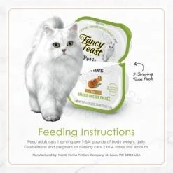 Fancy Feast Petites Pate Braised Chicken Entree Wet Cat Food 16 Fancy Feast Petites Pate Braised Chicken Entree Wet Cat Food -Blue Buffalo Shop 265556 PT6. AC SS1800 V1663603173