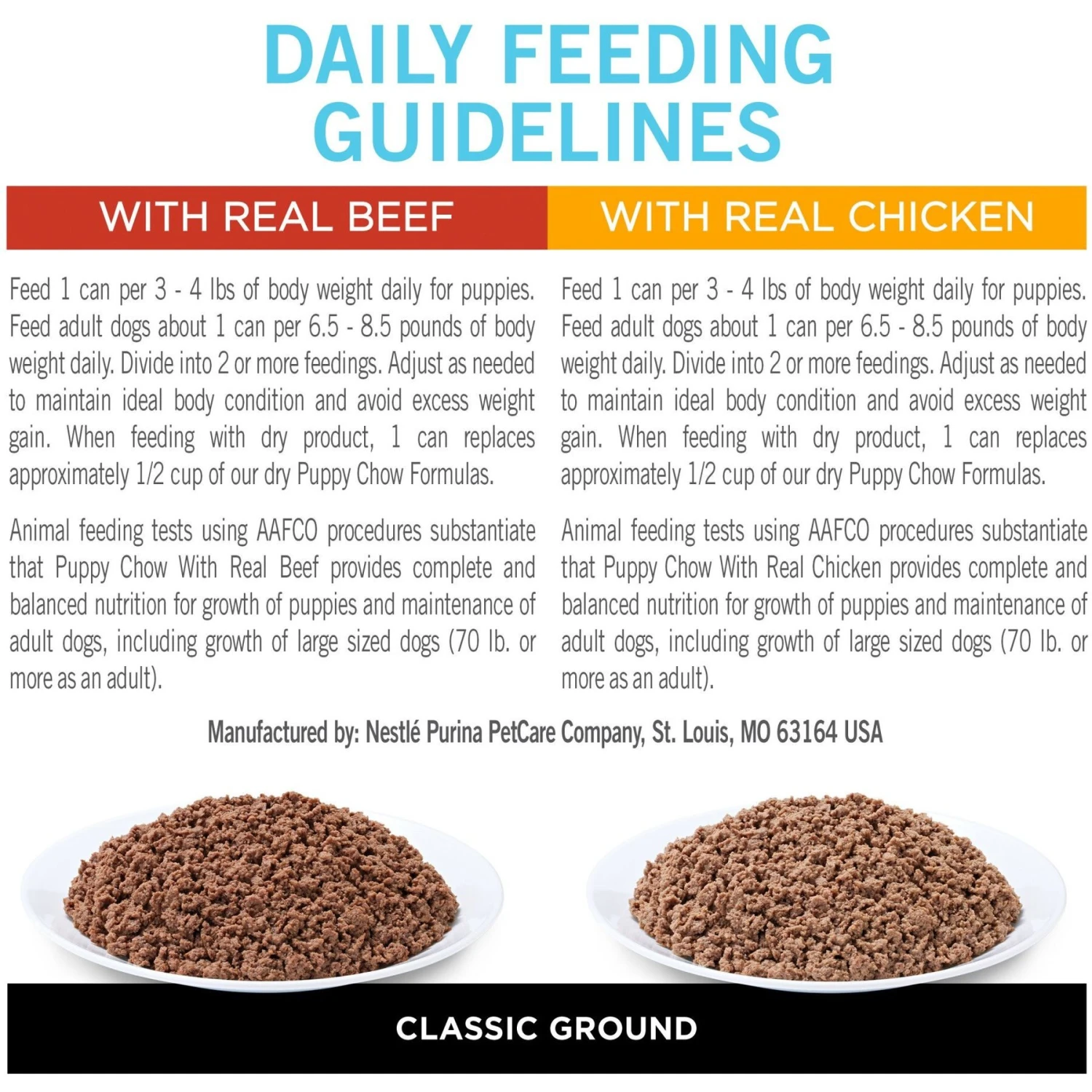 Purina Puppy Chow Pate Real Beef & Chicken Wet Puppy Food Variety Pack 11 Purina Puppy Chow Pate Real Beef & Chicken Wet Puppy Food Variety Pack - Image 9