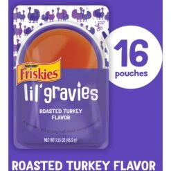 Friskies Lil' Gravies Roasted Turkey Flavor Cat Food Complement -Blue Buffalo Shop 266204 PT1. AC SS1800 V1695835984