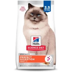 Hill's Science Diet Adult 7+ Perfect Digestion Chicken Dry Cat Food