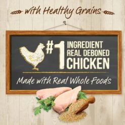 Merrick Purrfect Bistro Healthy Grains Real Chicken + Brown Rice Recipe Adult Dry Cat Food 14 Merrick Purrfect Bistro Healthy Grains Real Chicken + Brown Rice Recipe Adult Dry Cat Food -Blue Buffalo Shop 267430 PT3. AC SS1800 V1632789078