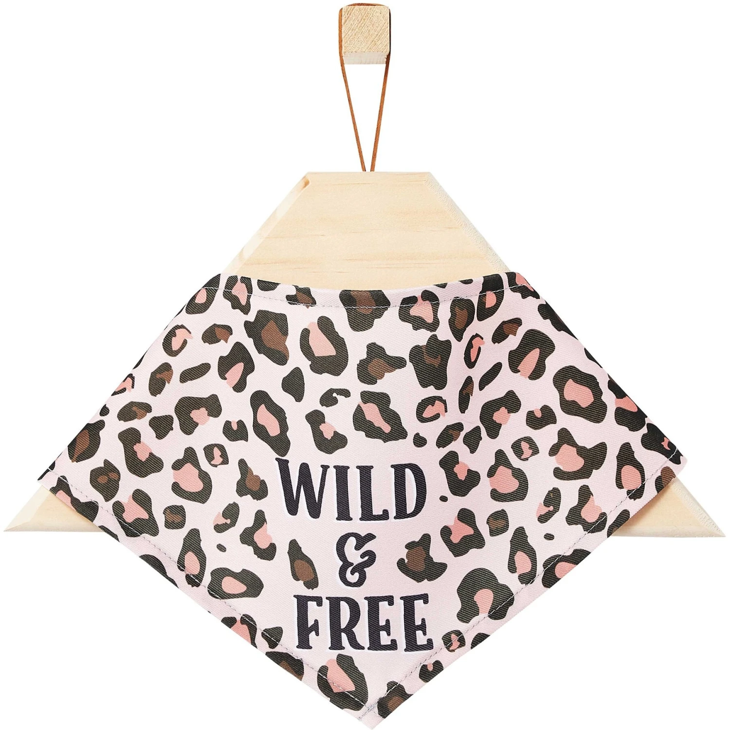 Frisco Pink Leopard Dog & Cat Bandana 3 Frisco Pink Leopard Dog & Cat Bandana