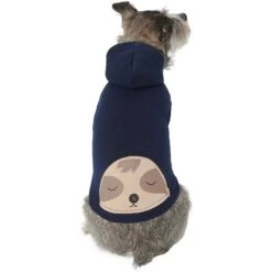 Frisco Sloth Pocket Dog & Cat Lightweight Hoodie -Blue Buffalo Shop 268018 PT2. AC SS1800 V1637682444
