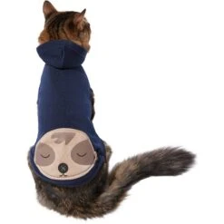 Frisco Sloth Pocket Dog & Cat Lightweight Hoodie -Blue Buffalo Shop 268018 PT3. AC SS1800 V1637648219