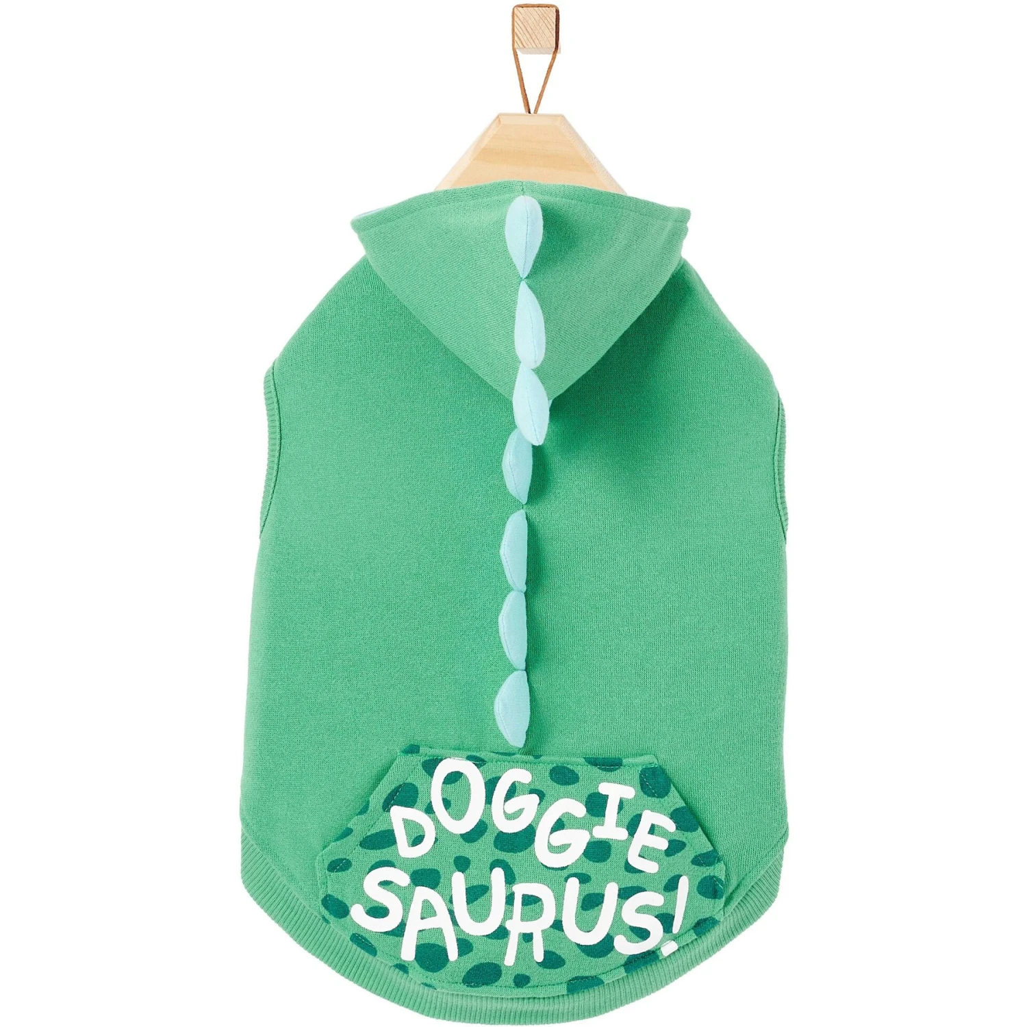 Frisco Doggiesaurus Dog & Cat Hoodie, Green 3 Frisco Doggiesaurus Dog & Cat Hoodie, Green