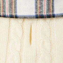 Frisco Cream Cable Knit Dog & Cat Sweater, White/Red Plaid 14 Frisco Cream Cable Knit Dog & Cat Sweater, White/Red Plaid -Blue Buffalo Shop 268057 PT6. AC SS1800 V1628740028