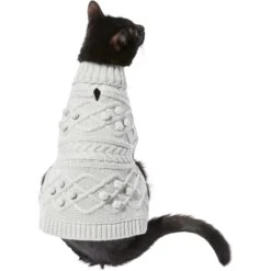Frisco Boho Bobble-Knit Dog & Cat Sweater -Blue Buffalo Shop 268081 PT2. AC SS1800 V1628797629