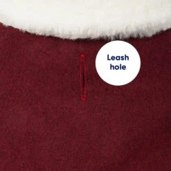 Frisco Mediumweight Pom Pom Bow Dog & Cat Peacoat Dress, Red -Blue Buffalo Shop 268200 PT6. AC SS1800 V1628827641