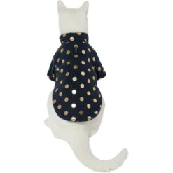 Frisco Lightweight Gold Dotted Dog & Cat Jacket, Navy 11 Frisco Lightweight Gold Dotted Dog & Cat Jacket, Navy -Blue Buffalo Shop 268247 PT2. AC SS1800 V1628741286