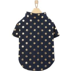 Frisco Lightweight Gold Dotted Dog & Cat Jacket, Navy 12 Frisco Lightweight Gold Dotted Dog & Cat Jacket, Navy -Blue Buffalo Shop 268247 PT4. AC SS1800 V1628826999