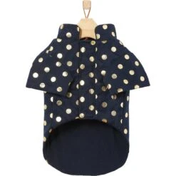 Frisco Lightweight Gold Dotted Dog & Cat Jacket, Navy 13 Frisco Lightweight Gold Dotted Dog & Cat Jacket, Navy -Blue Buffalo Shop 268247 PT5. AC SS1800 V1628824894