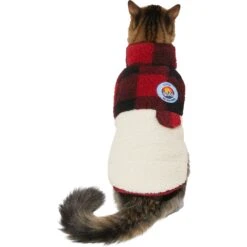 Frisco Mediumweight Red Plaid Insulated Dog & Cat Sherpa Coat 11 Frisco Mediumweight Red Plaid Insulated Dog & Cat Sherpa Coat -Blue Buffalo Shop 268320 PT2. AC SS1800 V1628773353